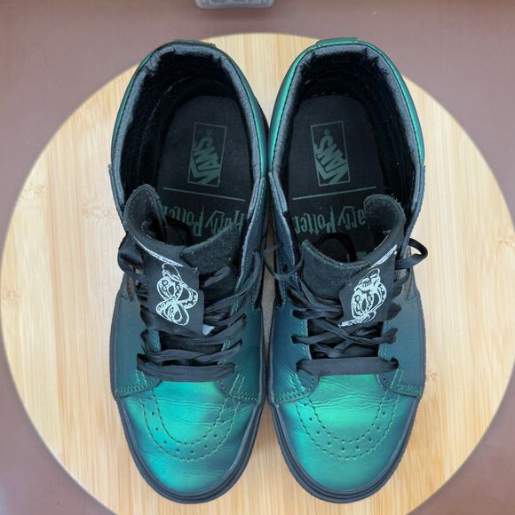 VANS Sk8-Hi Platform RB x Harry Potter Morsmordre Dark Arts Men Sz 5.5 - Picture 9 of 10
